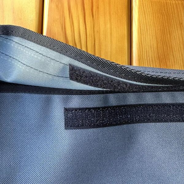 Чехол для мангала-чемодана на 6 шампуров серый