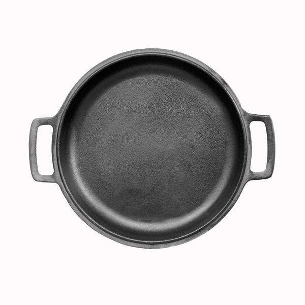 Кришка-сковорода 24 см чавунна