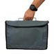 Чехол для мангала-чемодана на 6 шампуров серый ЧМ-6 фото 5