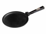 Сковорода 24 см чавунна для млинців Optima-Black O2415-P1 фото